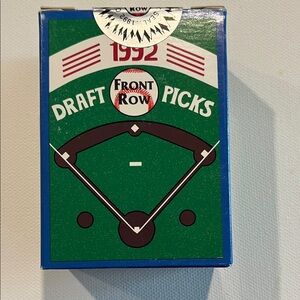 1992 Front Row Draft Picks Card Set Sealed Unopened